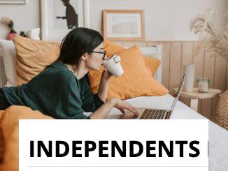 Mujer estudiando