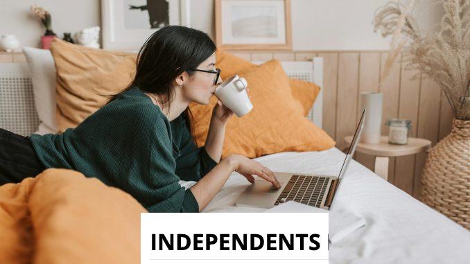 Mujer estudiando